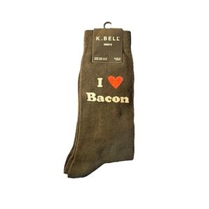 Socks I Love Bacon Unisex One Size Fits Most
